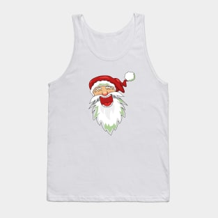 Laughing Santa Claus Tank Top